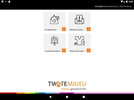 Twente Milieu android App screenshot 0